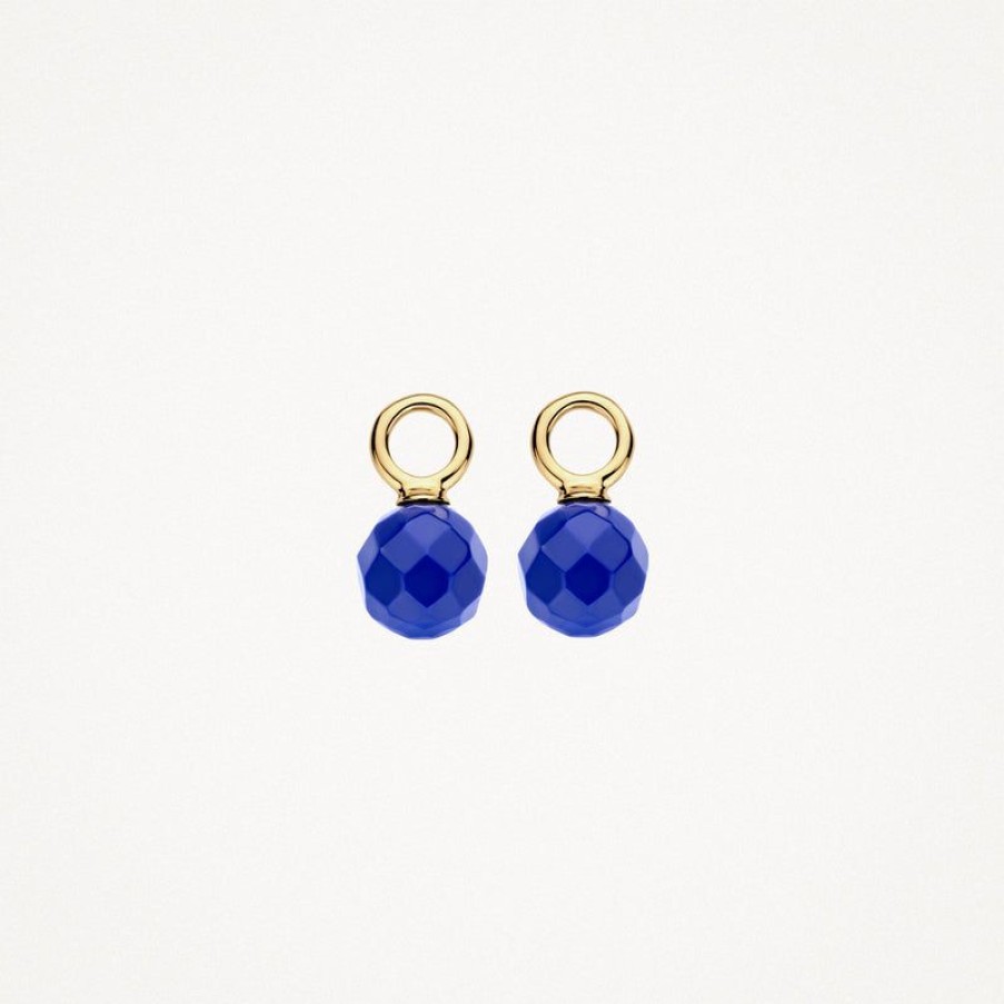 Hot 14K Geelgoud Met Lapiz Lazuli